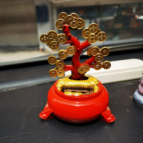 金色太阳能摇钱树经典款