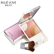 Blue Love Perfect Lovers Sửa chữa má hồng Hydra dưỡng ẩm tự nhiên nhiều màu Rouge - Blush / Cochineal