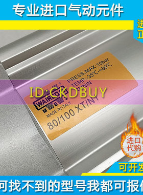 原装意大利WAIRCOM标准气缸80/100XT/N1 63/50XT/N1 50/200 XT/N1