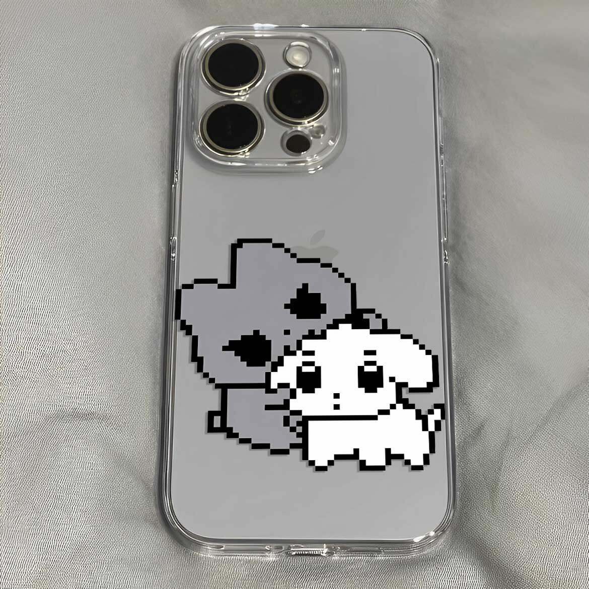 冬柚像素风金冬天柳智敏可爱小动物手机壳适用于iPhone苹果17小米17opporeno15华为vivo红米荣耀