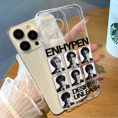enhypen证件照ins风朴成训金善禹李羲承沈载伦梁祯元西村力朴综星手机壳适用于苹果17华为vivo小米oppo红米