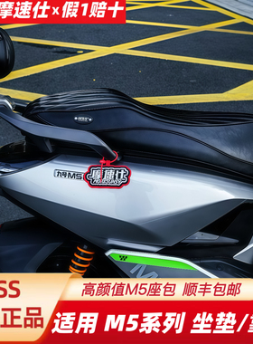 MSS摩速仕坐垫适用九9号M5100/M5125M5200座包一体座靠背胎压配件
