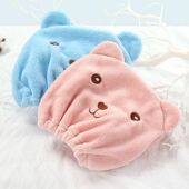动物干发帽头发速干包头巾儿童学生可爱成人干发帽加厚吸水浴帽