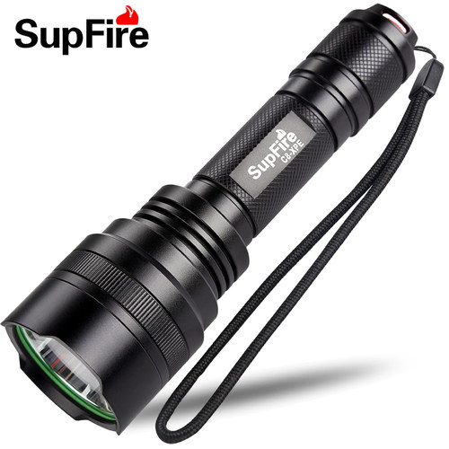supfire神火骑行氙气强光手电筒