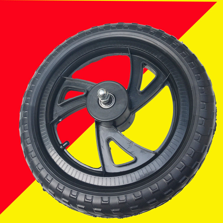 儿童两轮无脚踏自行车滑行车平衡车配件宝宝小孩童车轮子前后轱辘