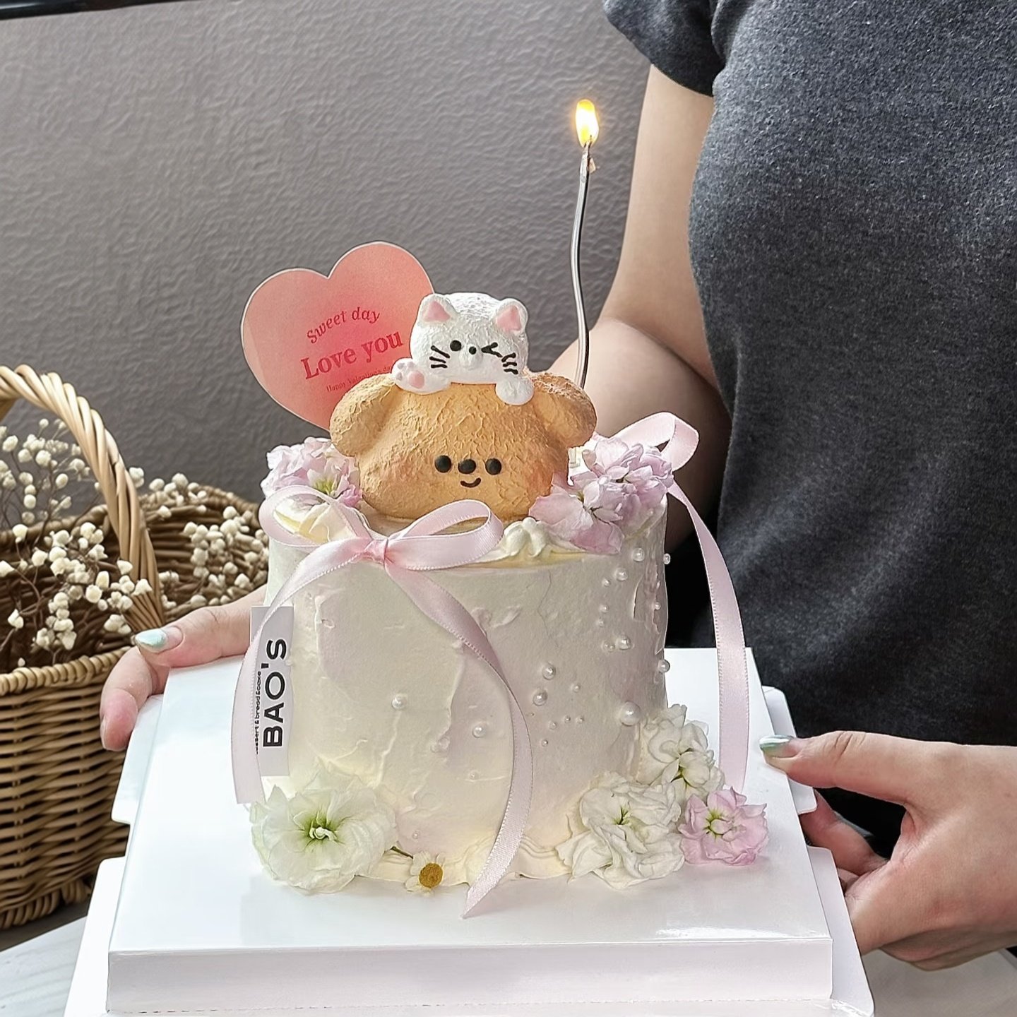 214情人节情侣告白蛋糕装饰装饰软陶玩偶叠叠乐猫咪小熊摆件,节庆用品/礼品,蛋糕/烘焙装饰用品,淘宝优惠券,粉丝福利购,淘宝优惠卷