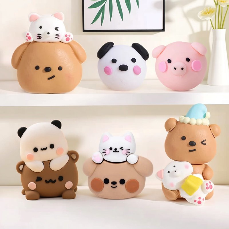 情侣款小熊小狗猫咪蛋糕装饰玩偶叠叠乐摆件手工diy制品,节庆用品/礼品,蛋糕/烘焙装饰用品,淘宝优惠券,粉丝福利购,淘宝优惠卷