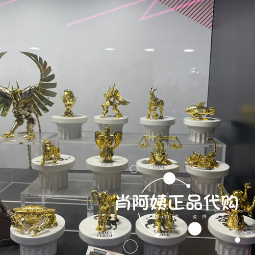 现货万代TNT限定圣衣神话十二宫圣斗士 黄金圣衣形态 万代魂