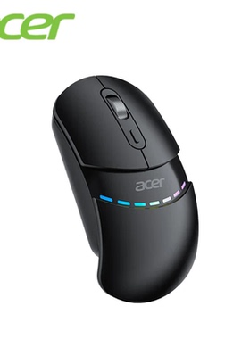 宏基OMR211无线双模滑盖鼠标可充电游戏办公静音电脑笔记本通用