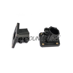 S500LX450四轴飞行器无人机T型碳纤脚架配件16mm起落架固定座三通