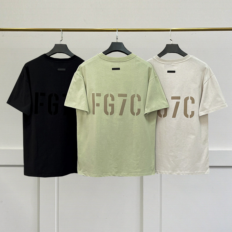 fear of god fog第七季fg7c主线套头t恤植绒高街宽松短袖男女情侣