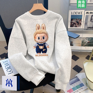 拉布布圆领卫衣男士 打底衫 秋冬季 今年流行爆款 2025新款 3折专区