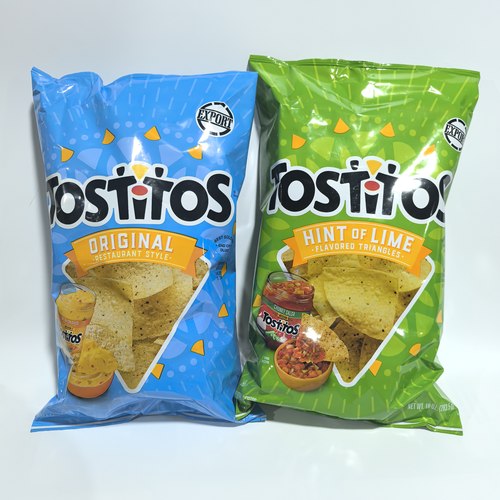 特价临期美国进口Tostitos多氏牌青柠味原味玉米片三角形薯片