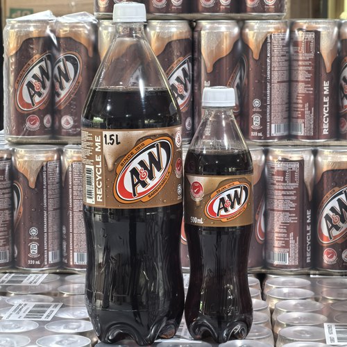 马来西亚版AW艾德熊沙士碳酸饮料