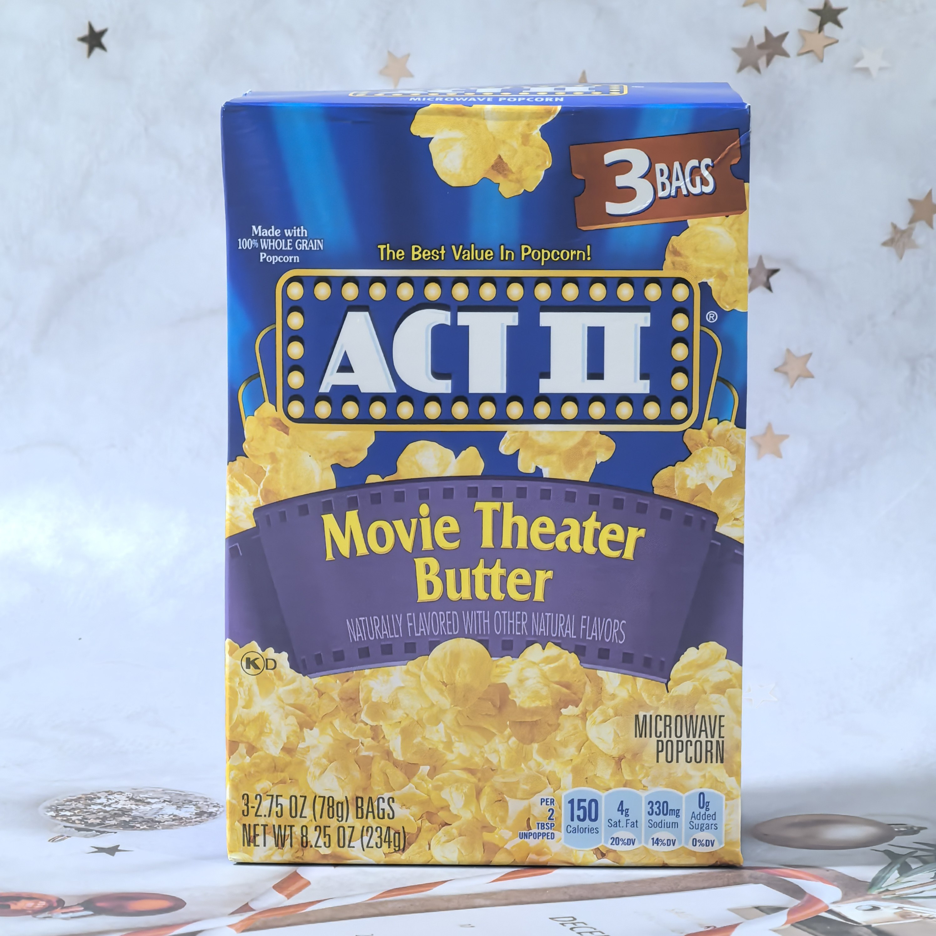 特价临期26.4.7到期美国进口艾克提牌影院黄油咸味微波炉爆米花
