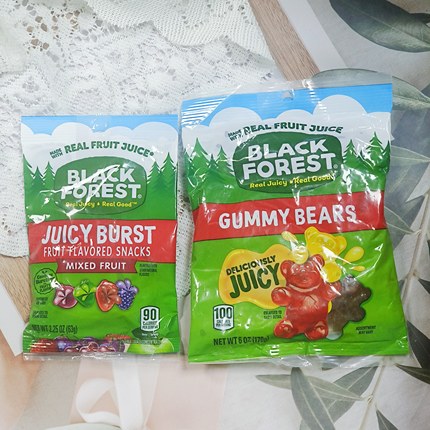 特价进口黑森林牌混合水果味小熊造型软糖Black ForestJuicyCandy