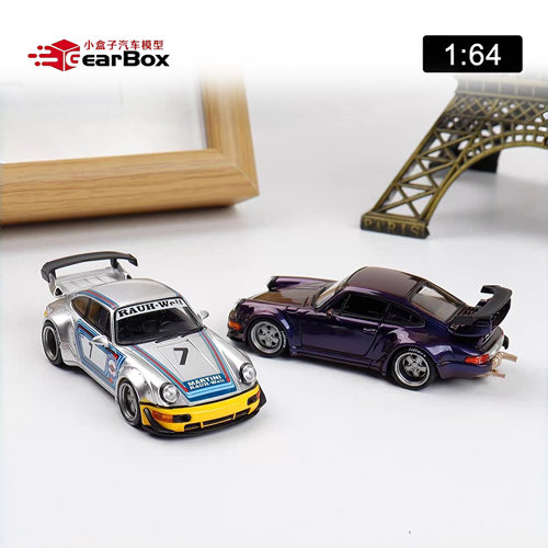 保时捷911993RWB合金车模