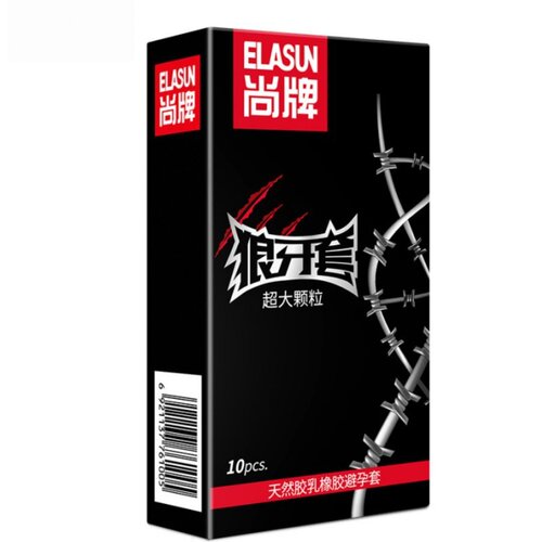 尚牌狼牙大颗粒10只装避孕套大颗粒零感薄狼牙套套成人情趣性用品