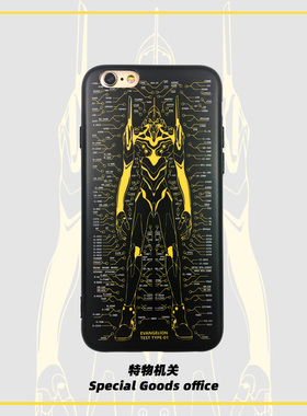 特物机关初号机电路手机壳EVA福音战士适用苹果iPhonexsr11promax