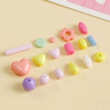 Акриловые бусины, серьги ручной работы, аксессуар, аксессуары, ручка, браслет из бисера, 20, 20 грамм, «сделай сам»