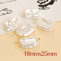 Барокко плоские белые 10 штук