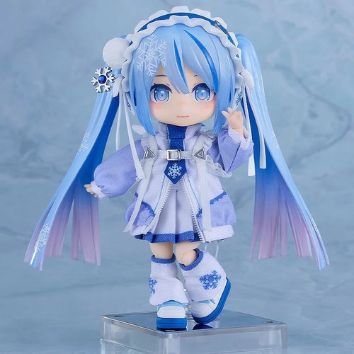 【现货】GSC 粘土娃 雪未来 Yukiiro Pop Ver.Q版粘土人可动手办