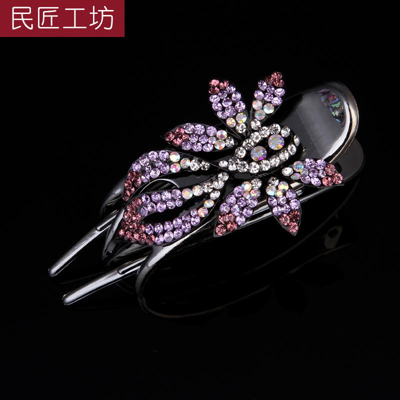 头饰发夹后脑勺韩国优雅