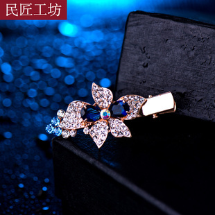 夹子头饰发夹女韩国ins夏 顶夹边夹鸭嘴夹发卡侧边刘海夹少女简约