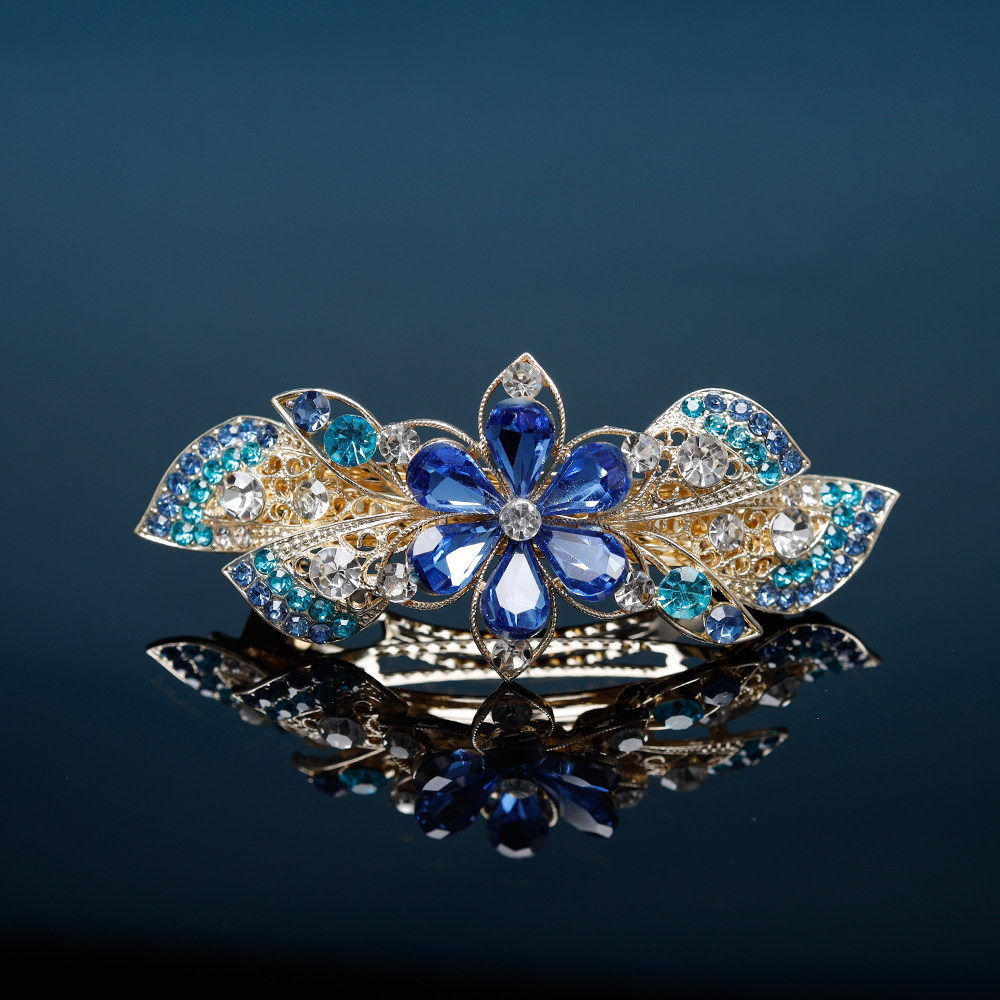 水钻发夹女后脑勺高级感轻奢风一字弹簧夹发量多夏季全扎马尾发卡,饰品/流行首饰/时尚饰品新,发饰,淘宝优惠券,粉丝福利购,淘宝优惠卷