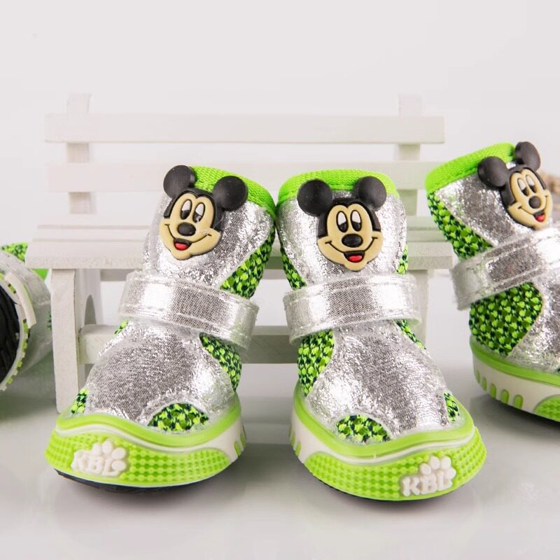 KBL狗狗鞋子泰迪博美比熊犬夏季透气宠物鞋套小狗鞋四季软底脚套