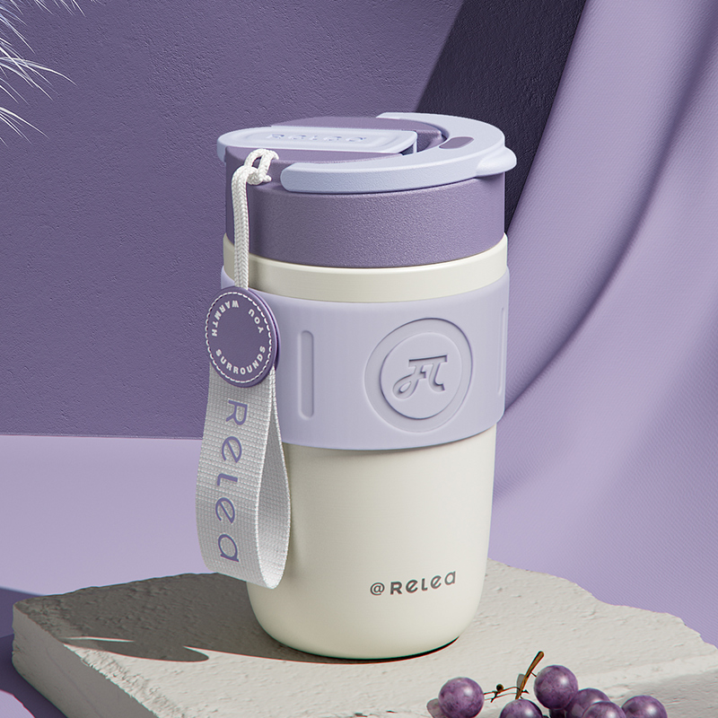 物生物咖啡杯316不锈钢保温杯