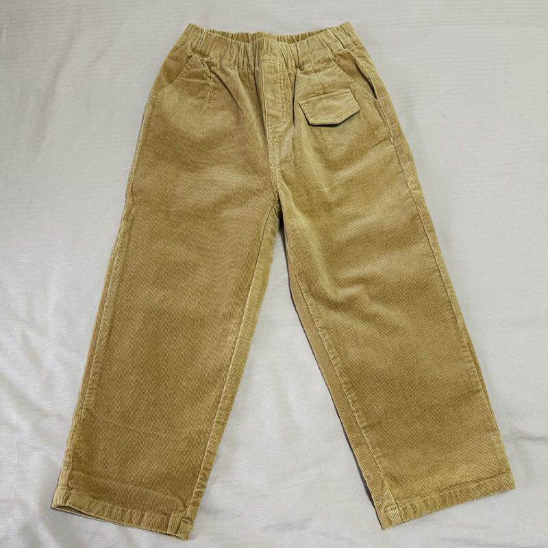 柏惠信子儿童女童中大童童装不加绒条绒裤秋冬包邮BR03114397