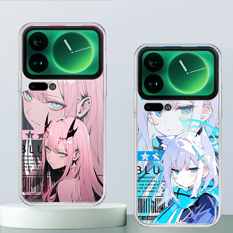 适用于小米17Pro手机壳卡通透明软壳17Promax优香漫画02砂狼白子创意可爱全包防摔高颜值男女款定制保护套ins