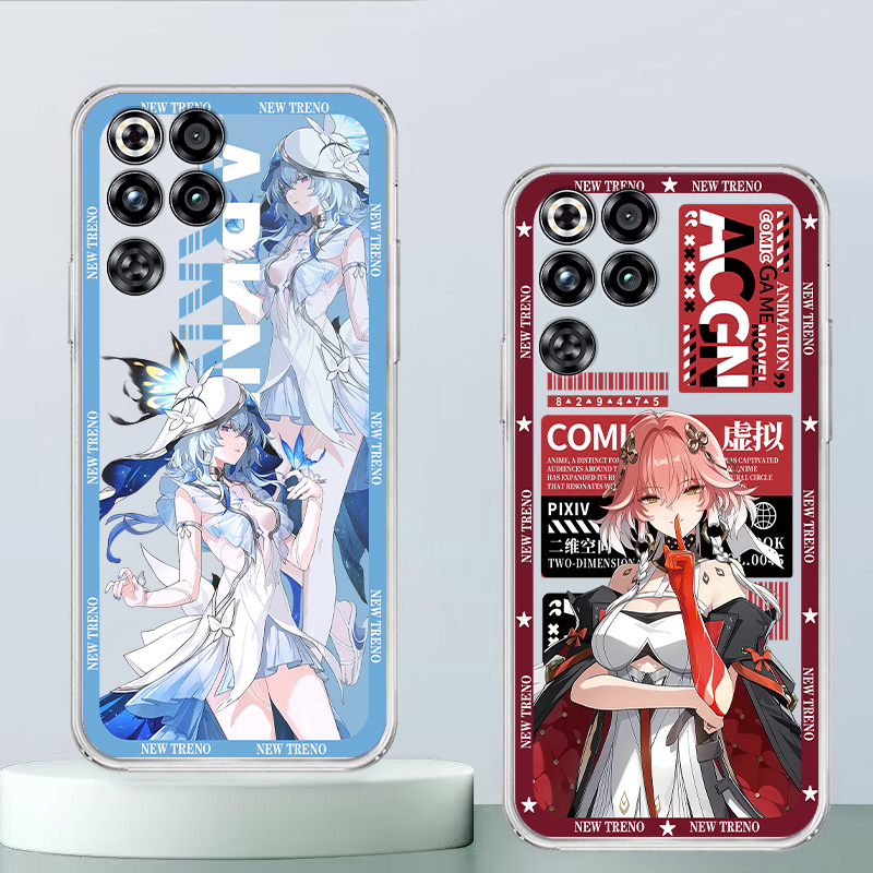 适用于红魔11Pro手机壳透明软壳11Pro+卡通动漫时尚长离安可椿创意可爱全包防摔高颜值男女款定制保护套