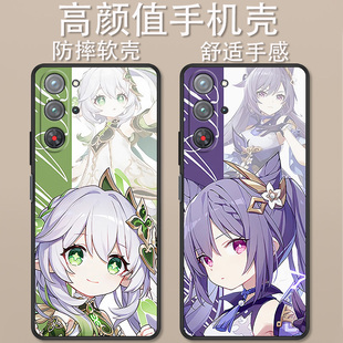 适用于红魔10Pro手机壳卡通10Pro+二次元原神创意Q版可爱9sPro+全包mars防摔8sPro+高颜值5G/5s定制保护套ins