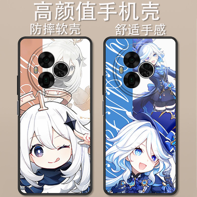 适用于TCL NxtPaper 60 Ultra手机壳T951K卡通原神芙宁娜创意Q版可爱全包防摔高颜值男女款定制保护套ins风