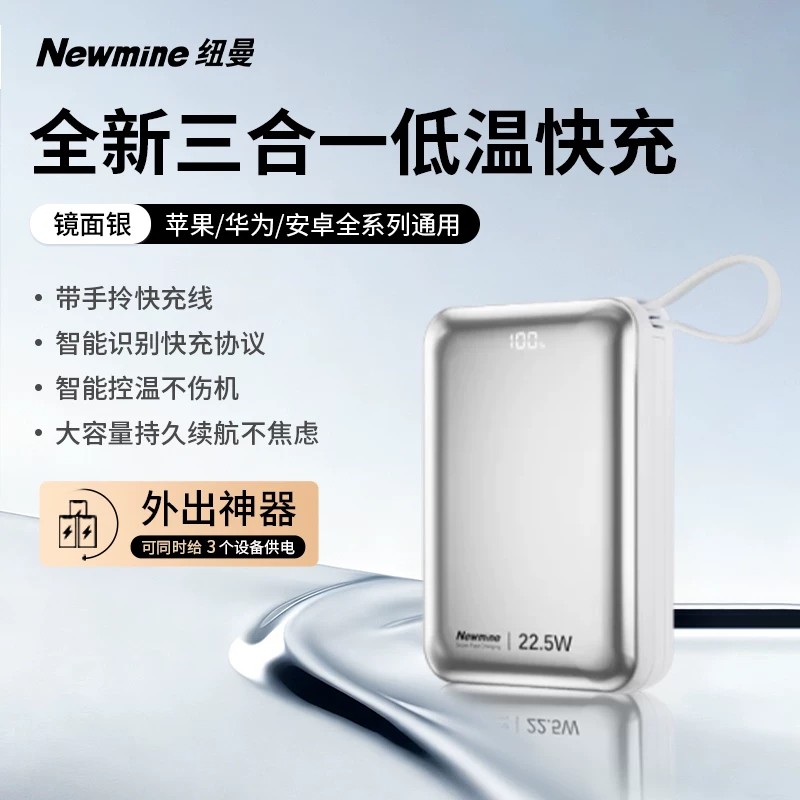 纽曼2万毫安低温快充充电宝图片