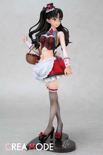 GK 手办 树脂  Fate 有明18 遠坂凜 凉 上色完成品