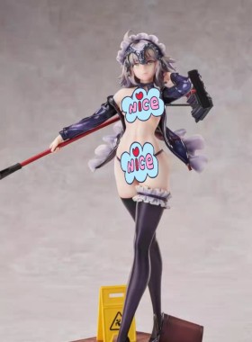 女仆黑贞 fgo Fix cast FC  gk手办女雕像 上色完成品