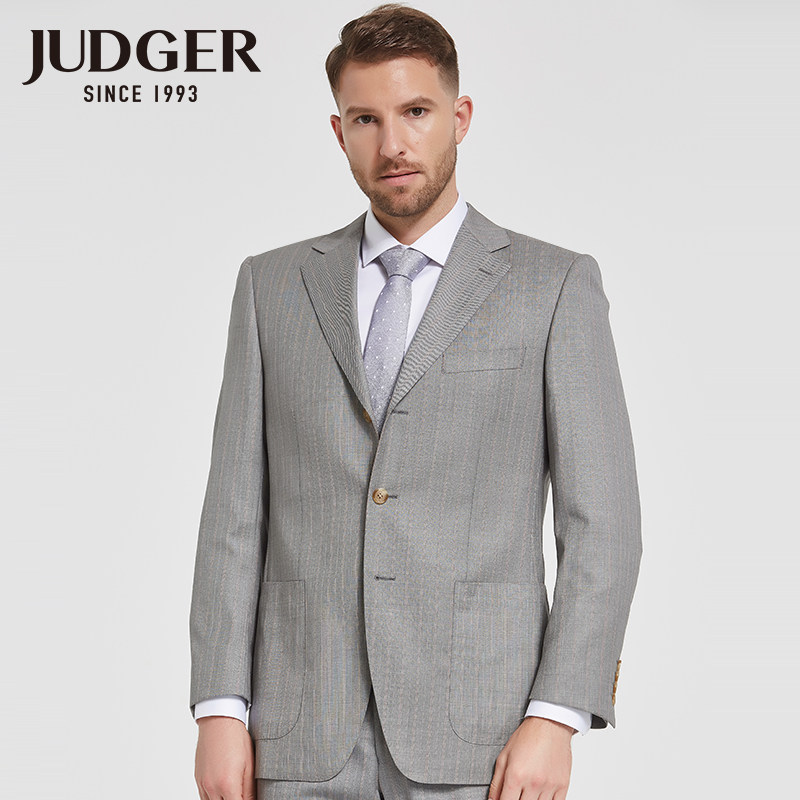 JUDGER Juder Fault code man 's suit business affairs middle age man stripe wool Groomsman Suit pants Straight trousersin the Men's clothing, Trousers  category - from Buy2taobao.com to provide professional Taobao agent buy service