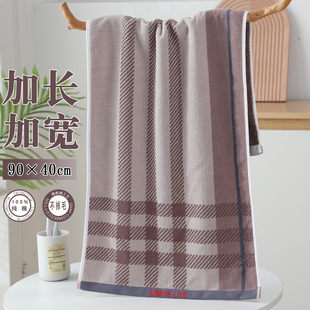 毛巾40x90洗澡用2025热卖 纯棉高克重成人全棉抗菌擦头发男女冲凉