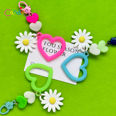 Candies爱心雏菊手机挂饰