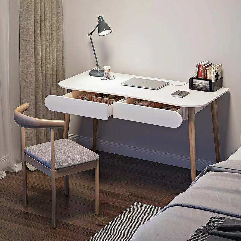 电脑桌台式家用书桌女生卧室学习桌简易出租屋小桌子办公桌工作台