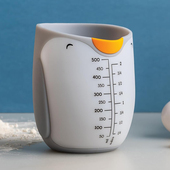 以色列OTOTO Penny企鹅耐热硅胶烹饪量杯500ml 2杯可爱烘焙量杯