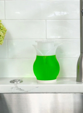 美国Scrubdaddy 按压式挤压式皂液瓶 多功能家用洗洁精罐分装瓶