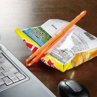 零食小巧夹 KANAGU 薯片饼干夹封口夹 进口TANABE 日本产原装