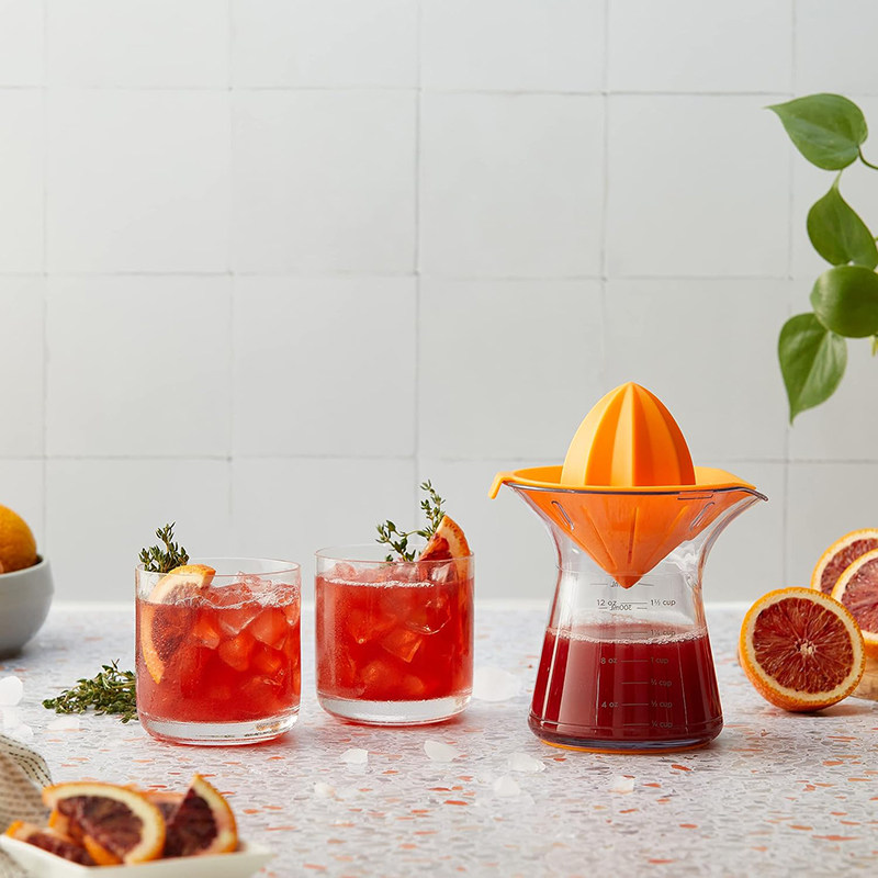 美国代购Chef'n Juicester 柑橘榨汁机 家用手动柠檬橙子榨汁器