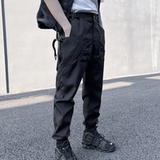 2025春季机能风伞兵工装裤男潮流宽松束脚青少年长裤K927P105，男装工装外套，星座101A-3