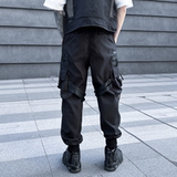 2025春季机能风伞兵工装裤男潮流宽松束脚休闲ins长裤K938P105，男装工装外套，星座101A-3