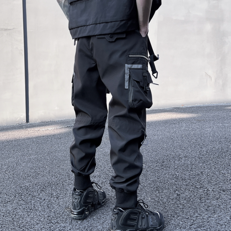 2025春季机能风伞兵工装裤男潮流束脚休闲百搭ins长裤K932P105,男装工装外套,星座101A-3